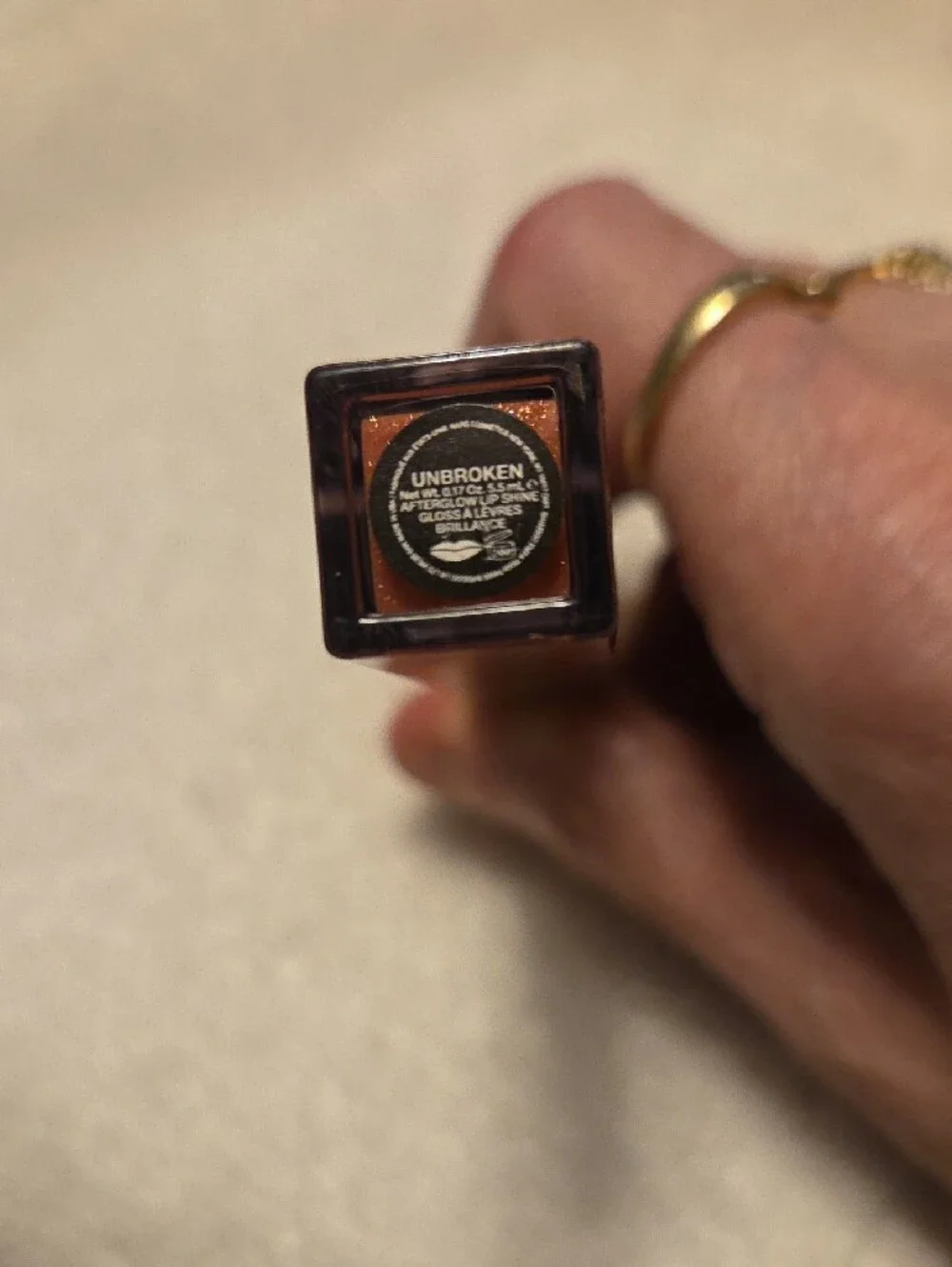NWOB - NARS Lip Gloss in Shimmery Unspoken with Gold Cap Brand New